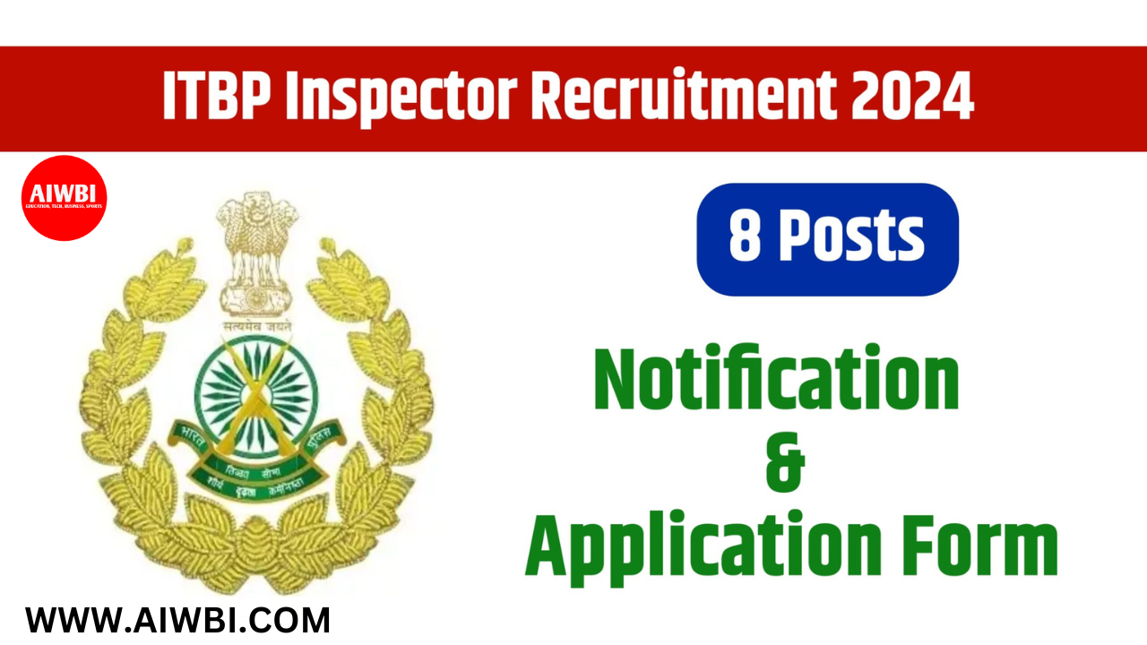 ITBP Inspector Recruitment 2024